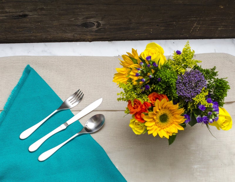 Knork Flatware Starter, 12 Piece Set, Matte, Stainless Steel Utensils, Custom Service for 4 - Image 5